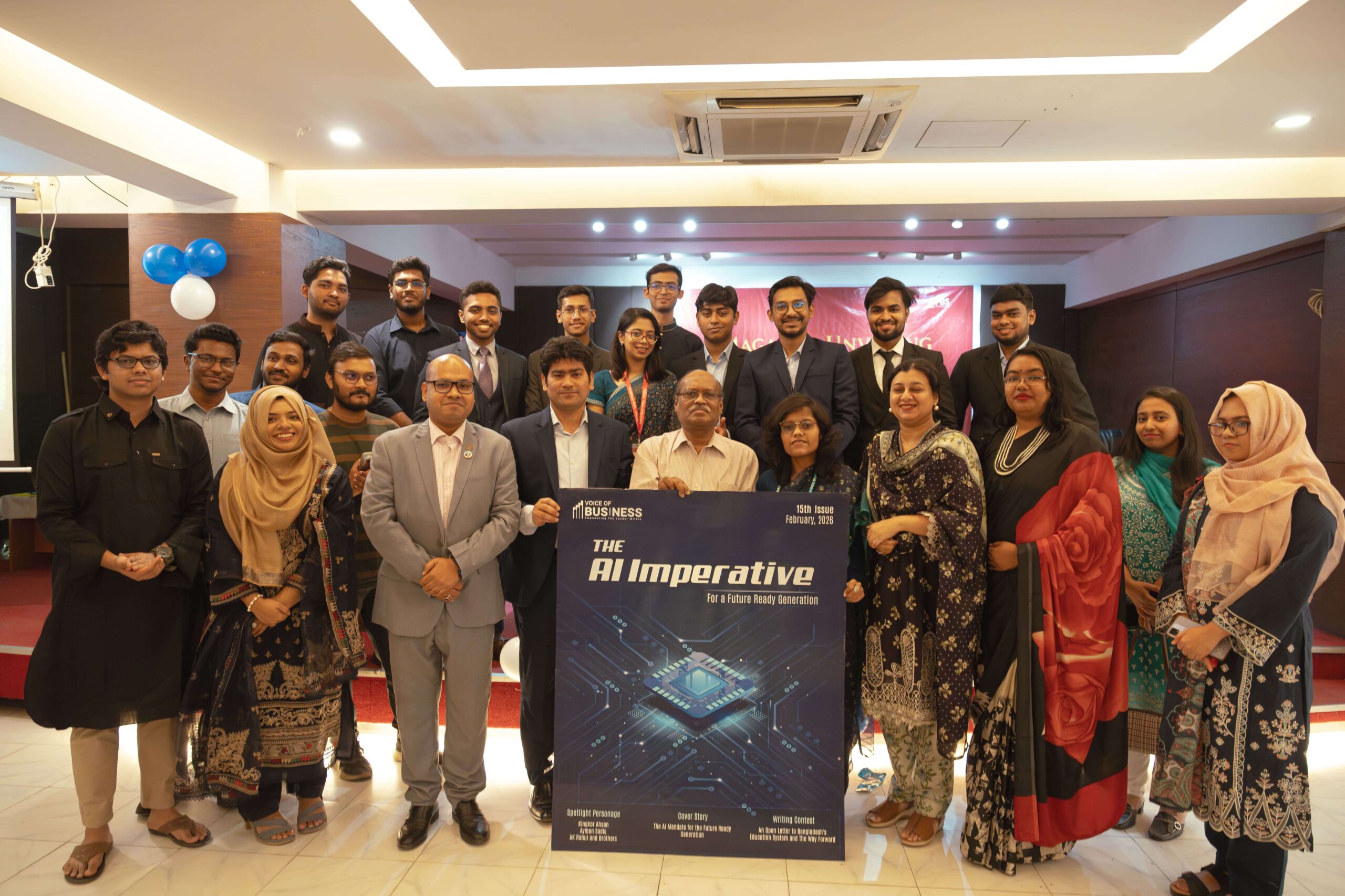 VoB magazine handover